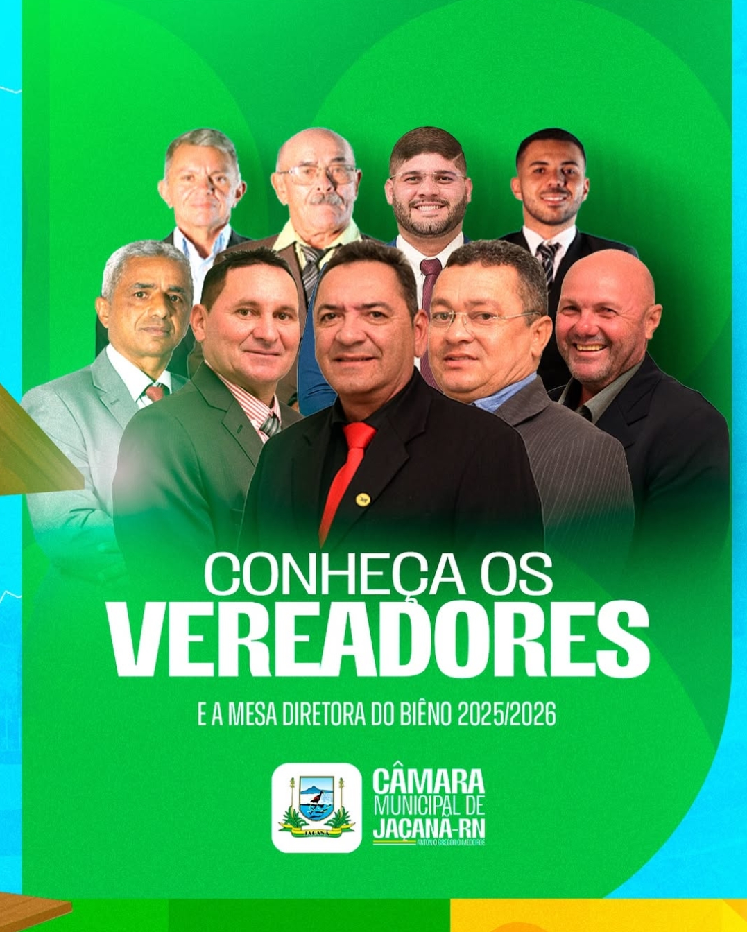 VEREADORES DA LEGISLATURA 2025 Á 2028